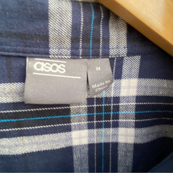 ASOS Oversized Plaid Flannel Shirt. - Picture 3 of 5